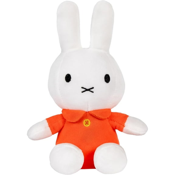 Miffy 8 inch Plush Toy White with Orange dress Kids Preferred 41306