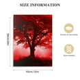 thumbnail image 2 of Nawypu  Red Trees Canvas Wall Art Art - Red Tree Painting Framed Wall Picture Canvas Print Framed Picture Painting for Room Home Decorations, 2 of 5