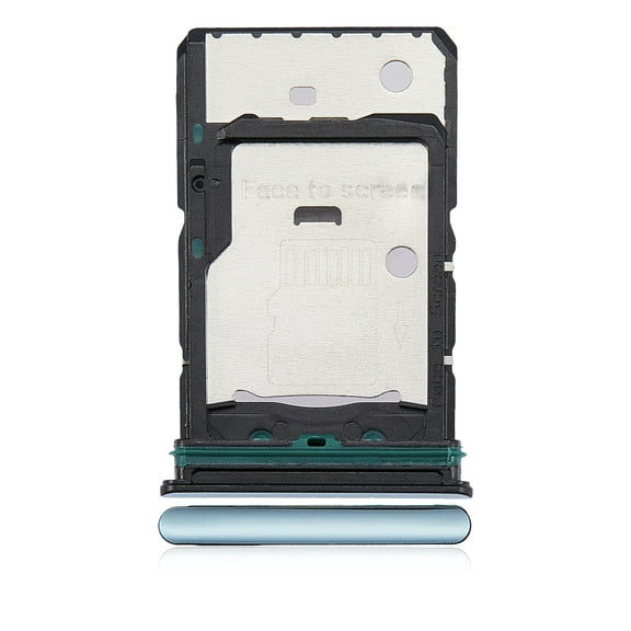Replacement Dual Sim Card Tray Compatible For OnePlus Nord CE 2 5G (Bahama Blue)