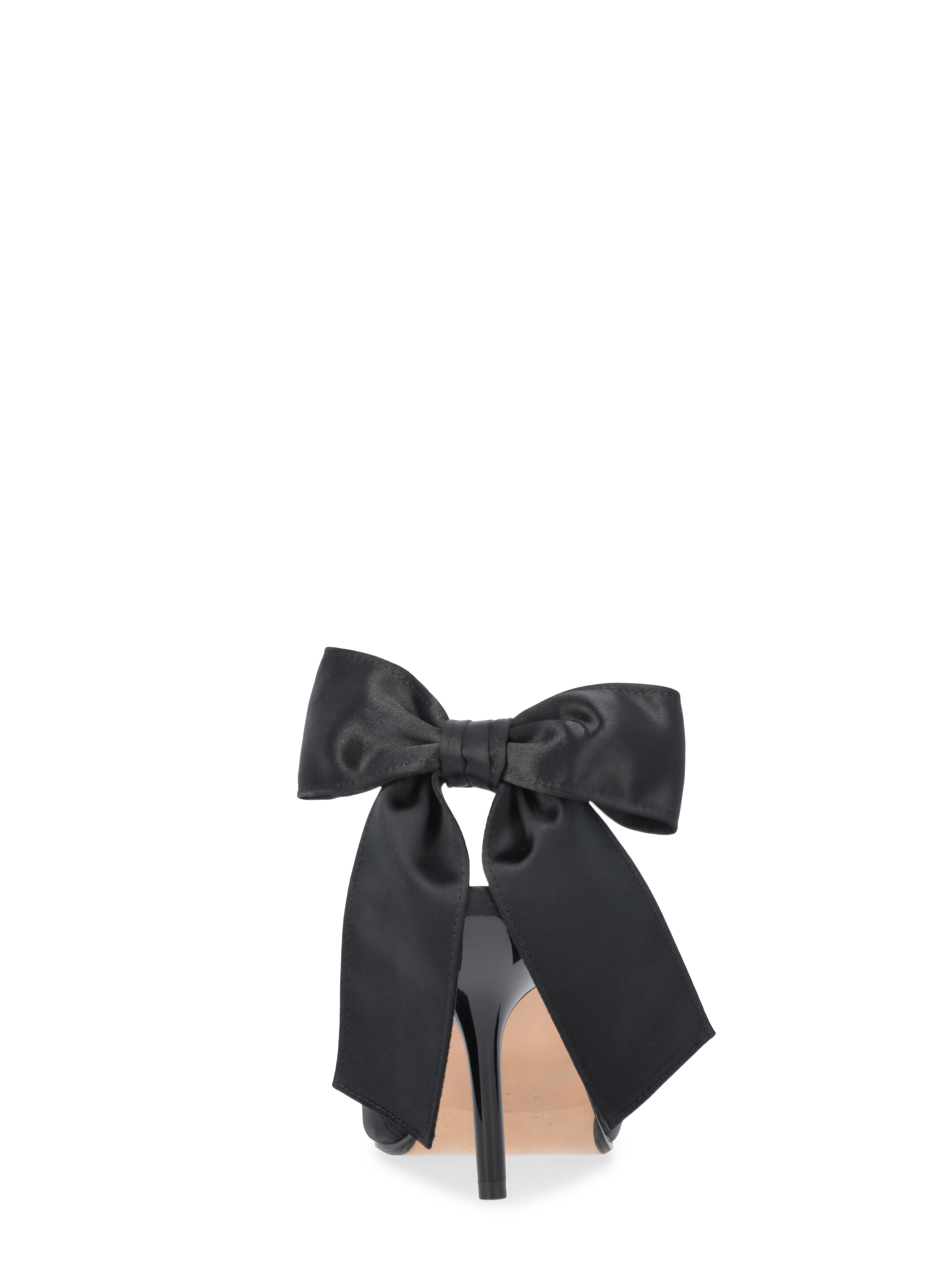 Scoop Women's Satin Slingback Heels with Bow