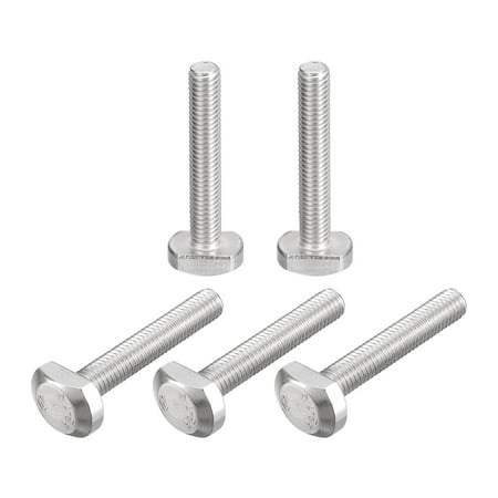 

T-Slot Bolts 5 Pack M5x30mm Drop-in Stud Sliding Bolts 304 Stainless Steel