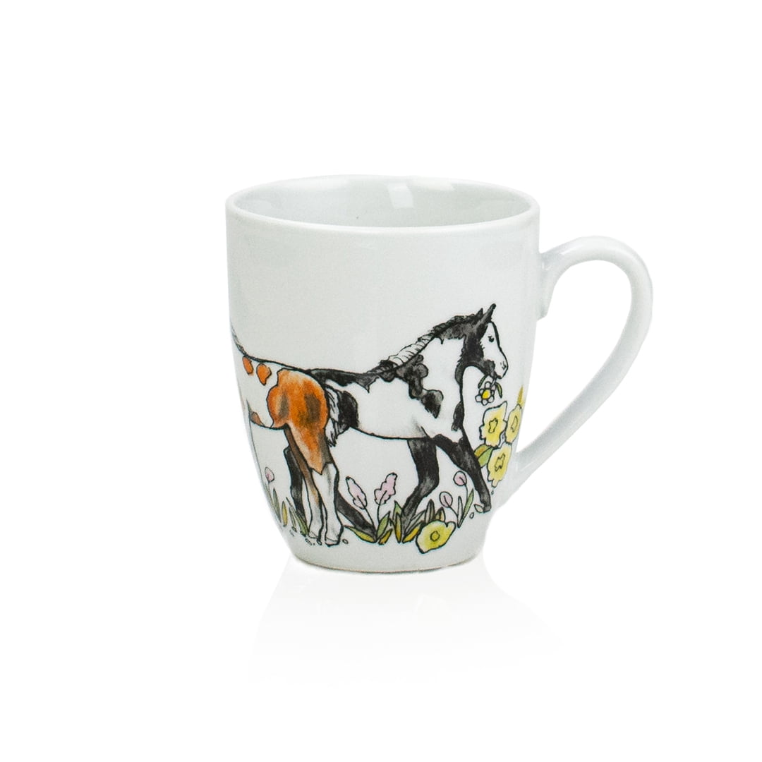 Everything Kitchens 12oz Mugs (Set of 4) | Barnyard Baby Animals