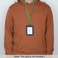 thumbnail image 6 of Uxcell 50Pcs Flat Lanyards with Clip Neck for ID Card Name Tags Badge Holders Green, 6 of 6
