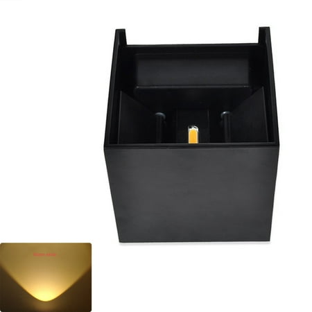 

LED Waterproof Outdoor Indoor Wall Sconces Lamp Walllight IP67 Surface Mounted Cube Light Warm White