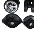 thumbnail image 4 of Qarigey 1 Pair Luggage Suitcase Replacement Wheels Travel Bag Wheel Durable Carrier Accesorios de disfraces A81, 4 of 5