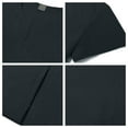 thumbnail image 6 of WULMLEO 2 Piece Scrubs Outfits for Women Short Sleeve Stretch Scrub Sets Petite V Neck Trendy Nurse Uniform Shirts and Joggers Soft Comfortable Casual Medical Nursing Workwear Gray S, 6 of 6