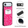 thumbnail image 2 of WIRESTER Shockproof Soft Rubber Cover Case for Apple iPhone 17 Air 6.6" 2025, Hot Pink Composition Book, 2 of 5
