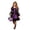 czb# Purple325, variant on CUZIBR Girls Witch Halloween Costume Dress Puff Long Lace Sleeve Gothic Lace Up Swing Dress Kids Halloween Party Cosplay Outfits,Purple,One Size