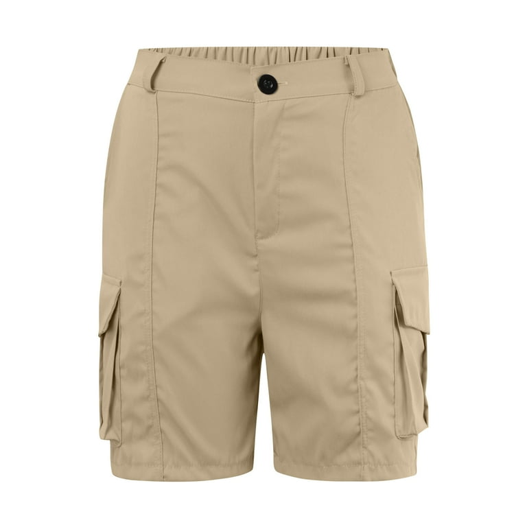 Jean Shorts Womens High Waisted,Cargo Shorts Knee Length 6