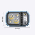 thumbnail image 3 of Advancent Luz recargable manos libres con haz de tres colores único, linterna frontal Led ligera Estufas de camping, 3 of 6