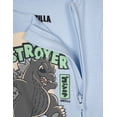 thumbnail image 4 of Godzilla 2 Pack Sleep N' Play Coveralls 2-Way Zip Newborn to Infant, 4 of 5