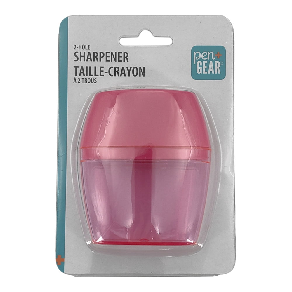 PEN+GEAR 2 Hole Sharpener Pink