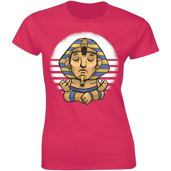 Exclusive King Tut Pharaoh Mummy Pyramid Mystery Egypt Women's Gift T-Shirt