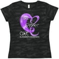 thumbnail image 3 of Inktastic Care, Support, Cure- Alzheimers Awareness Women's T-Shirt, 3 of 5