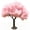 Pink-1, variant on Jiibva 20cm Pink Cherry Blossom Wire Tree Decorative Figurine Miniature Landscape Tree for Sand Table DIY