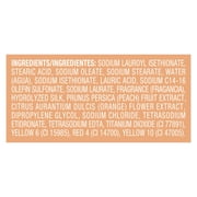 Caress Daily Silk Moisturizing Soap, White Peach & Orange Blossom, 3.75 oz 6 Bars