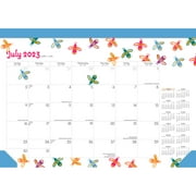 Busy Bees | 2024 14 in x 10 in x 0.127 in 18 Month Desk Pad | Jul '23 - Dec '24 | Plato