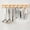 Khaki#20💥, variant on Over the Door Adjustable Sliding Hooks Rack | Non-Stick, No-Drill Plastic Organizer | Waterproof, Heavy Duty, 3 or 6 Hooks | White, Khaki | 18cm & 40cm Multipurpose Closet Kitchen Bathroom Storage