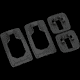 thumbnail image 4 of Sellos de Manija de La Puerta Del Automóvil de 4 Piezas Sellados de Sello de Puerta Automotriz Resistente Al Desgaste, 4 of 9