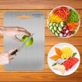 thumbnail image 3 of TOMSHOO Planche à Découper,- Idéal Bloc Extérieur Résistant à la Rouille Anti-Rayures à- Bloc Résistant aux Rayures Facile Durable Cuisine Extérieure Viande de Fruits Cuisine Non Toxique Anti-Rouille Siuke, 3 of 5