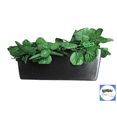 thumbnail image 3 of Maceta de fibra de vidrio FibraFormas Jardinera de Pared Grande Chocolate, 3 of 4