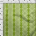 thumbnail image 2 of oneOone Polyester Lycra Green Fabric Geometric Ethnic Sewing Craft Projects Fabric Prints By Yard 56 Inch Wide, 2 of 4