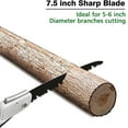 thumbnail image 3 of Berry&Bird Folding Saw Gardening Hand Pruning Saw 7.5''Rugged SK5 Steel Blade US, 3 of 8