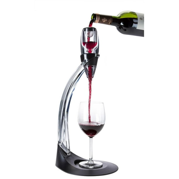 Aérateur de vin de luxe avec bec verseur et décanteur 