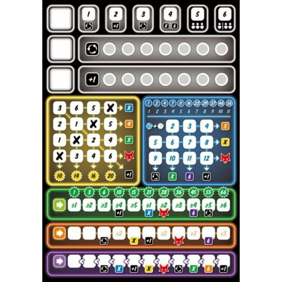 Schmidt Tres Fute - French Dice Game - 1-4 players - 8+