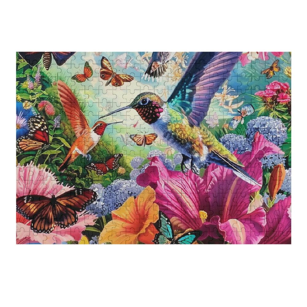 Shiartex Hummingbird Garden Jigsaw Puzzle from The Vivid