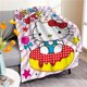 thumbnail image 1 of Nuevo Manta de felpa de gato KT Sanrio, colcha suave con dibujos animados para niños, dormitorio de estudiantes, manta para siesta, Sábana bonita, ligera y cómoda, 1 of 4