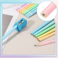 thumbnail image 4 of Lápices de Madera Triangulares Uxcell al por mayor, Paquete de 12 Lápices de Grafito HB para Suministros de Oficina, Marcado de Ingeniería, Escritura y Dibujo Artístico, Púrpura, 4 of 7
