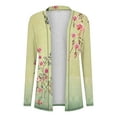 thumbnail image 3 of EGNMCR Cardigan Cardigan Décontracté pour Femme à Manches Longues Imprimé Haut à Manches Longues Veste Manteau pour Femme, 3 of 6