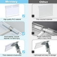thumbnail image 3 of 50 Pcs Clear Plastic Label Holders For Wire Shelf Retail Price Label, 8cm X 4cm Basket Labels Clip On Labels For Storage Bins, 3 of 4