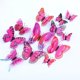 thumbnail image 1 of 12pcs 3d Three-dimensional Double-layer Simulation Butterfly Stickers, Creative Simulation Butterfly Refrigerator Self-adhesive Sticker Magnet With Glue Sticker, Wardrobe Sticker, 1 of 5