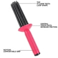 thumbnail image 4 of Rizador de pelo, peine rizador esponjoso, cepillo de aire caliente para peinar el cabello rizado, rizador, herramientas de peinado para el hogar, viajes, citas., 4 of 4