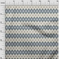 thumbnail image 3 of oneOone Silk Tabby Blue Fabric Asian Ikat Sewing Material Print Fabric By The Yard 42 Inch Wide, 3 of 4