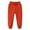 Orange, variant on Hurxie 2025 Girls Fleece Sweatpants Size 6, Girls And Boys Pants New Boys Sports Pants Children's Printed Pants Orange,5 Years