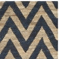 thumbnail image 3 of Safavieh Organica 3' X 5' Hand Knotted Jute Rug in Blue and Natural, 3 of 3