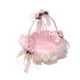 thumbnail image 4 of Colección de cestas de flores con lazo, cesta de encaje con lazo para niña, cesta de mano, cesta de cintas de satén romántica para fiesta de, 4 of 9