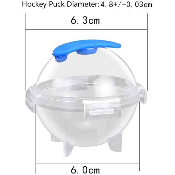 Molde de cubitos de hielo de bola esférica, cubo de hielo gigante redondo de 4 piezas, bandejas de cubitos de hielo, protección ambiental y seguridad, ideal para bebidas de verano como whisky, ginebra, negroni y cócteles ZefeiWu 8390615074841