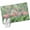 Green, variant on Pink Flamingo Rustic Area Rug 4x6 Washable Rug Non Slip Tropical Summer Palm Leaves Burlap Large Area Rug Indoor Floor Carpet for Entryway Bedroom Kitchen Living Room Home Office Dining Room Nursery