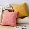 thumbnail image 5 of Unique Bargains 2 Set Soft Plush Decorative Throw Pillow Covers Dark Blue/Blue 12" x 20", 5 of 6