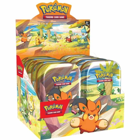 Pokemon PKU86279 Paldea Friends Mini Tin Display Card Game