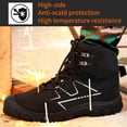 thumbnail image 5 of MeMoride Steel Toe Boots for Men Safety Work Shoes Comfort Mens Industrial Construction Boots, 5 of 7