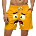 thumbnail image 2 of Vetsdori Mens Big and Tall Swimming Trunks Board Shorts Summer Swimwear Casual Elastic Waist,Hawaiian Drawstring Swim Shorts for Men,XXL, 2 of 6