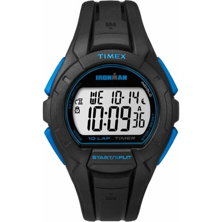UPC 753048597291 product image for Men's Ironman Essential 10 Full-Size Watch, Black Resin Strap | upcitemdb.com