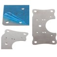 thumbnail image 4 of Sheng Yi Home Improvement,Hardware,4x Door Hinge Kitchen Cupboard Repair Kit Plate and Fixing Screws Cabinet Hinges, 4 of 10