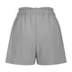 thumbnail image 4 of Pantalones Elásticos de la Cintura para las Mujeres de la Moda de Verano Pantalones Cortos de Bolsillo Sólido, Poliéster Primavera Verano, 4 of 7