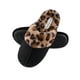 thumbnail image 4 of Pantuflas Jessica Simpson cómodas con espuma viscoelástica y peluche sintético para mujer, 4 of 7